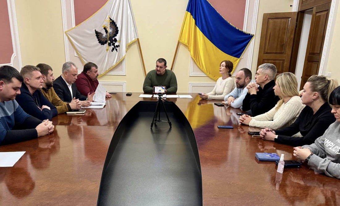 Дмитро Брижинський на зустрічі з депутатами