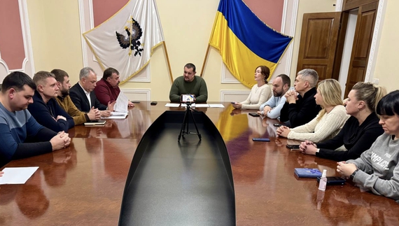 Дмитро Брижинський на зустрічі з депутатами