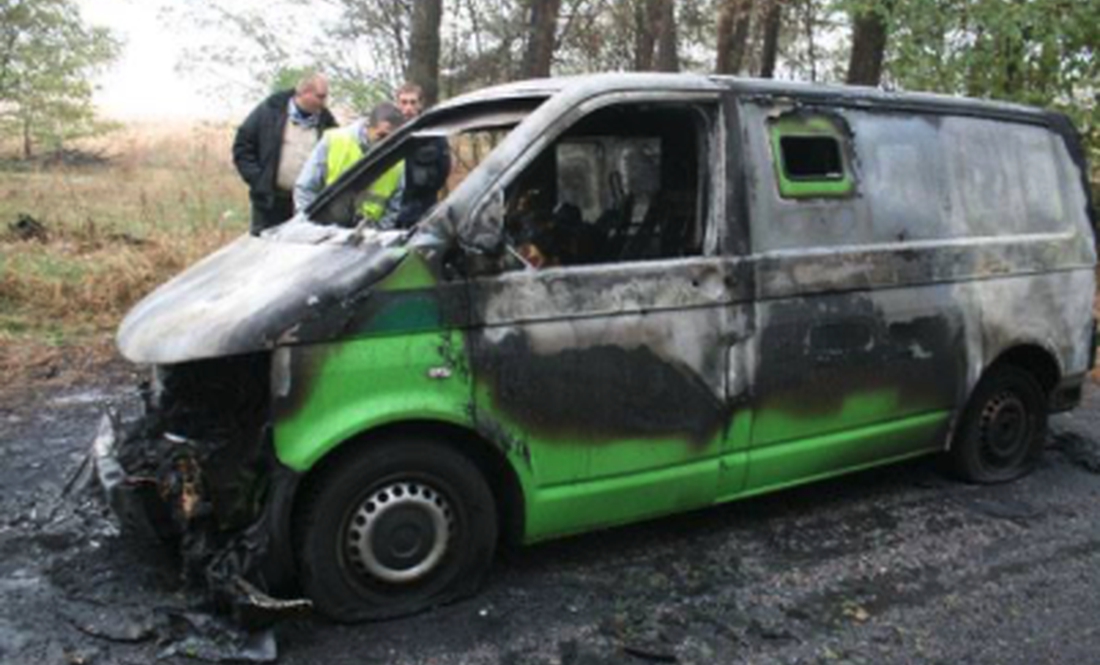 На місці пограбування та вбивства. 2015 рік