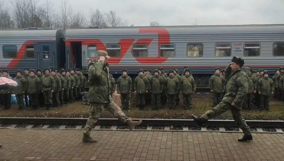 «Гаюн»: з Гомеля до Зябрівки рушив великий ешелон вітебських десантників