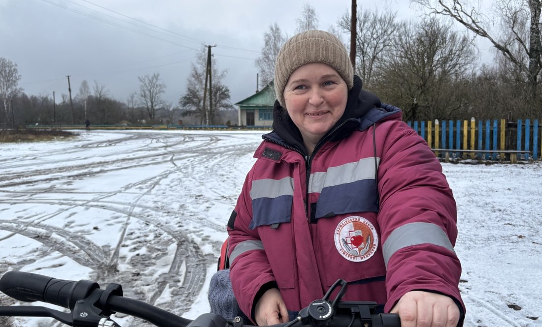 Людмила Коноваленко, медсестра Корюківського центру сімейної медицини