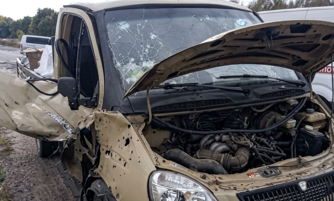Удень 4 жовтня росіяни атакували «молнією» цивільний автомобіль у селі Лісконоги