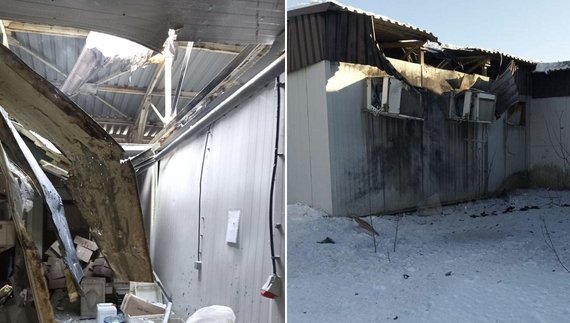 Росіяни обстріляли підприємство в рідному селі Леоніда Кучми. 3 лютого 2026 року