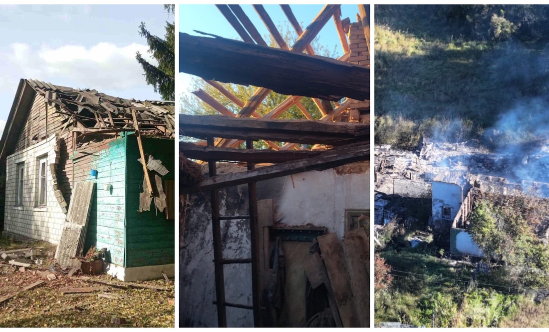 ПІсля обстрілів у Новгород-Сіверському районі. 27 вересня 2025 року