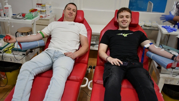 Більше пів сотні чернігівських енергетиків стали донорами крові