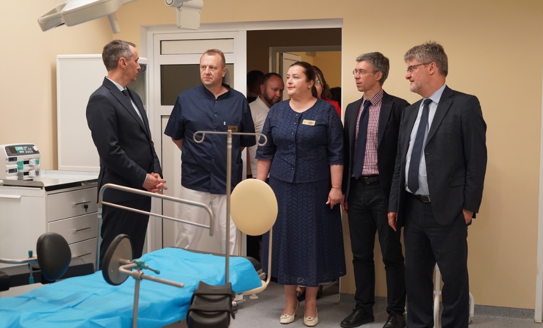 Лікувальний простір в укритті обласної дитячої лікарні