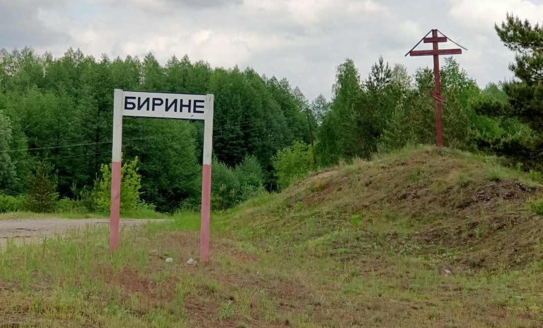 Вʼїзд у село Бирине. Фото із сайту che.cn.ua