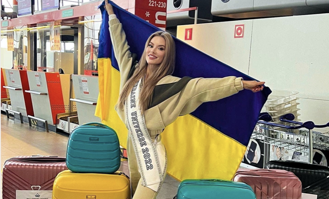 Чернігівка Міс Україна Всесвіт під звуки повітряної тривоги вирушила у подорож на конкурс до США