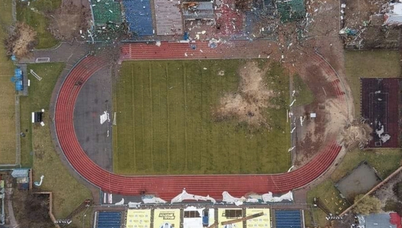 Руйнування на стадіоні імені Гагаріна: екологи порахували скільки збитків росіяни завдали природі