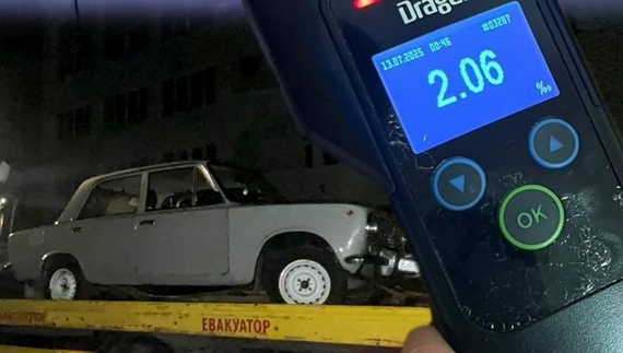 П'яний водій тікав від поліції в Чернігові