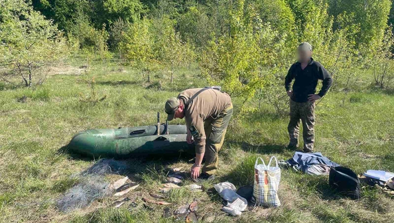 На Чернігівщині браконьєр виловив 10 кілограм риби – збитки склали майже 50 тисяч гривень