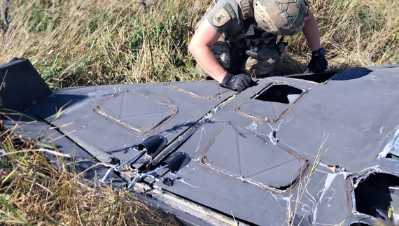 На Чернігівщині знищили нерозірвані боєприпаси з безпілотників рф