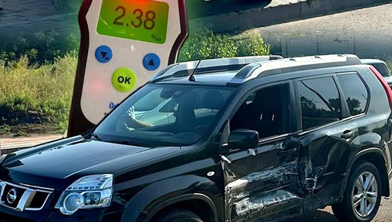 У Чернігові п’яний водій ВАЗу протаранив Nissan