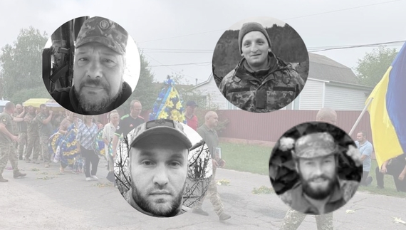 У громадах на Чернігівщині поховали 4х загиблих бійців ЗСУ