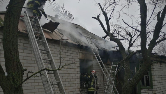 У Ніжинському районі сталися три пожежі за минулу добу