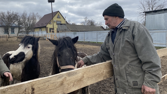 Віталій Коваленко з Топазом та Степаном Бандерою