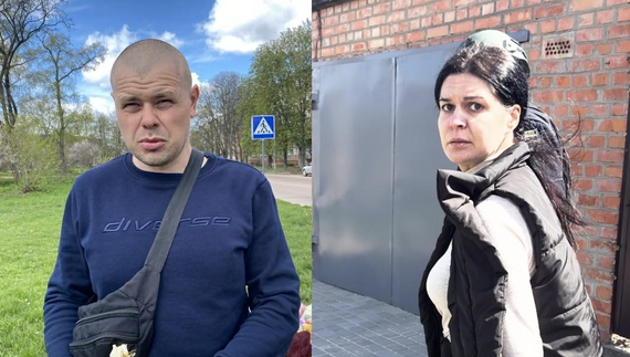 Віталій Купрієнко на місці загибелі доньки. Олену Ющенко ведуть в укриття