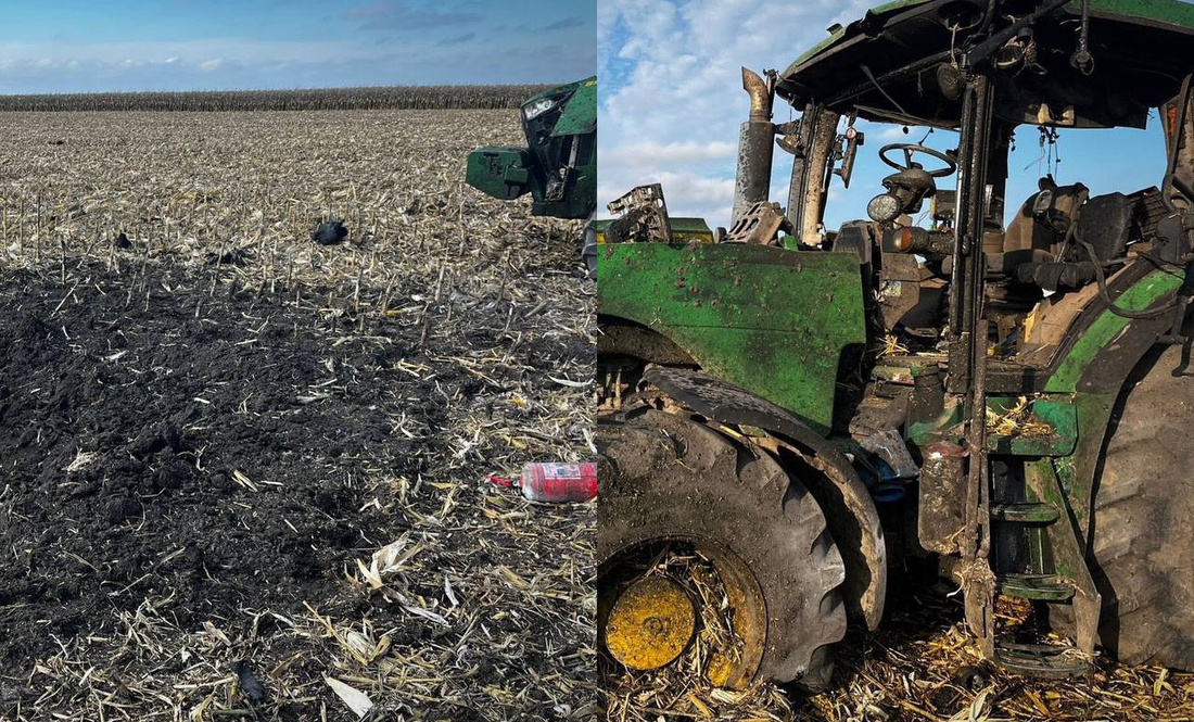 Хотіли зняти мотор з "шахеда": на полі загинули два трактористи