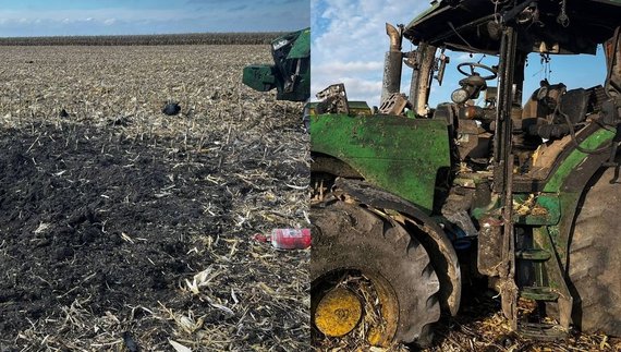 Хотіли зняти мотор з "шахеда": на полі загинули два трактористи