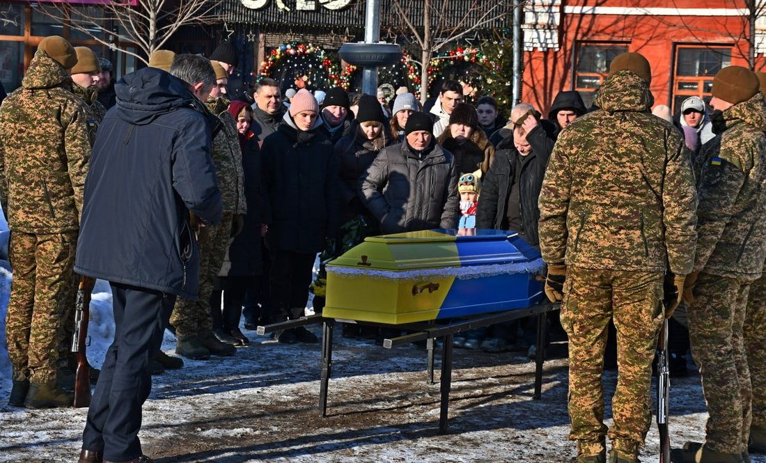 У неділю, 18 січня, Ніжинська громада з попрощалася із 23-річним Данилом Гусаком