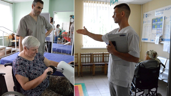 У Корюківській лікарні створюють сучасне реабілітаційне відділення