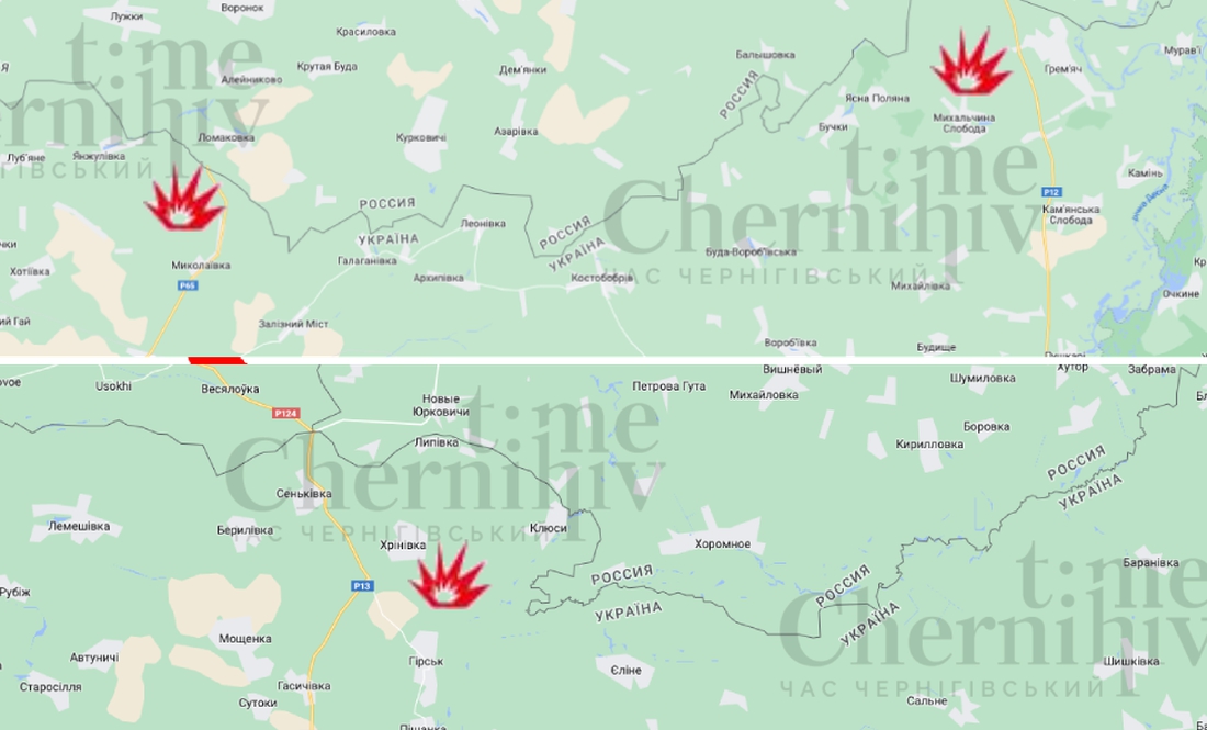 Обстріли громад Чернігівщини та ротація білоруських військ: ситуація у прикордонні станом на ранок 17 липня
