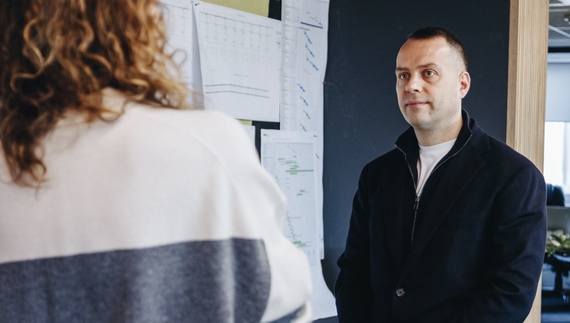 Засновник і керівник «Автостради» Максим Шкіль у київському офісі компанії.