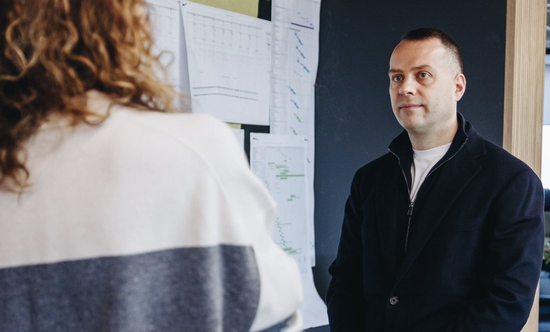 Засновник і керівник «Автостради» Максим Шкіль у київському офісі компанії.