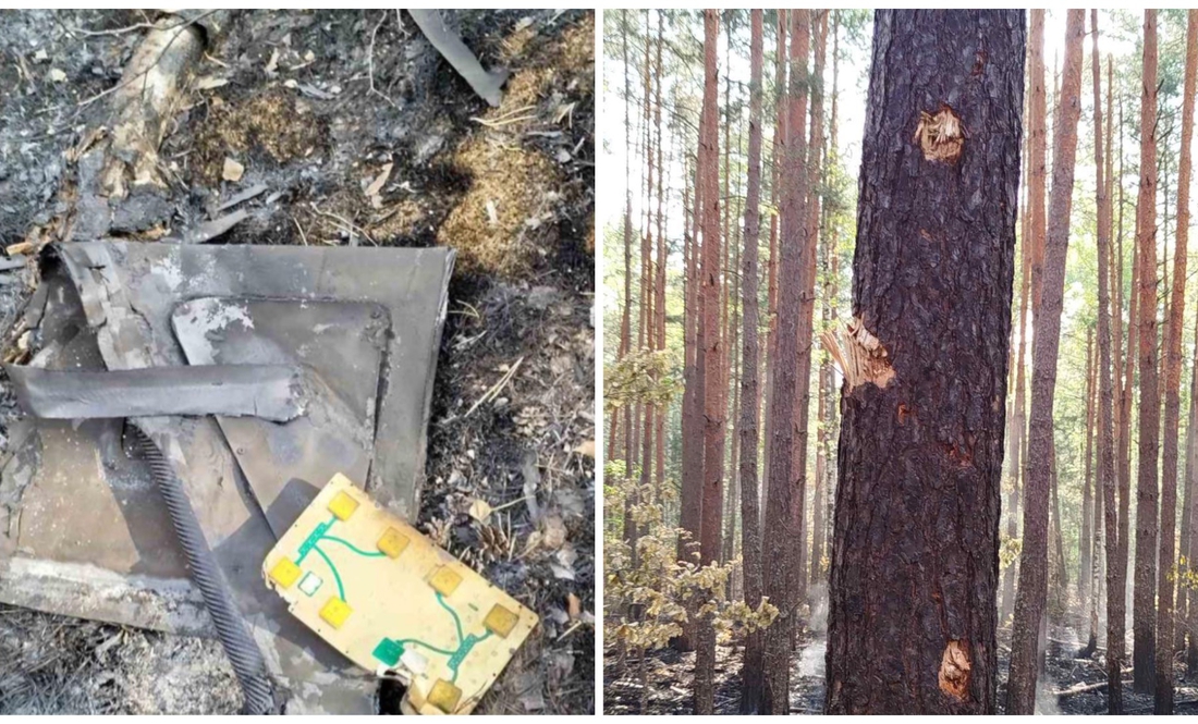 «Шахеди» атакують ліси на Чернігівщині