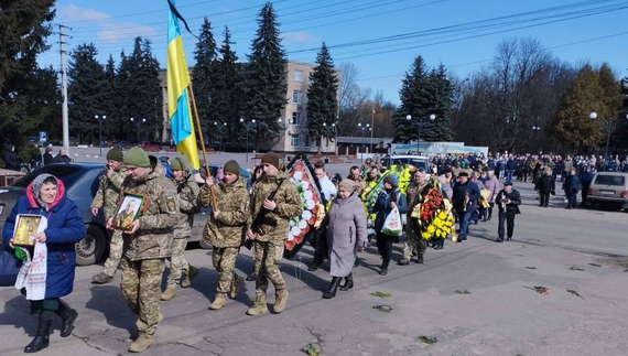 Вбиті росією: на Чернігівщині поховали 5х бійців ЗСУ