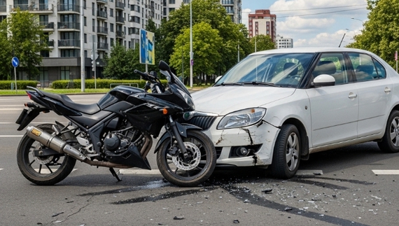 У Чернігові за день сталося дві ДТП за участю мотоциклів