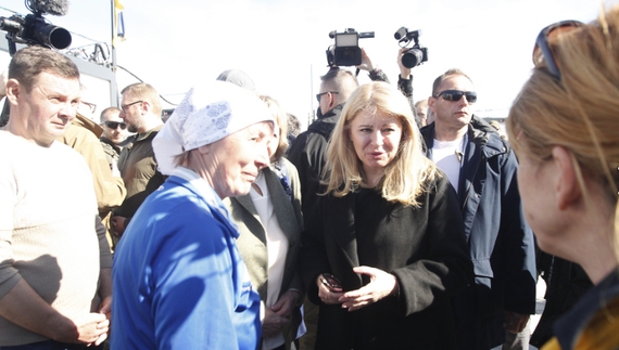Чернігівщину відвідала Президентка Словаччини