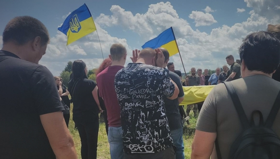 Прощання з 34-річним Євгенієм Томилком