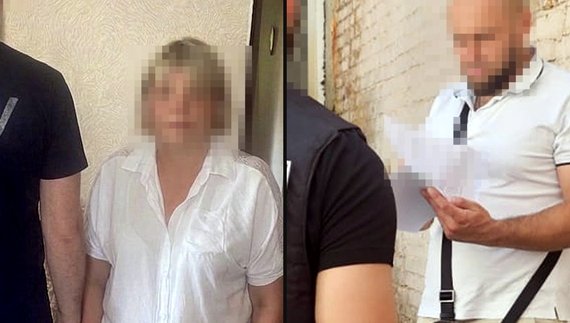 Під час затримання підозрюваних. Фото СБУ в Чернігівській області