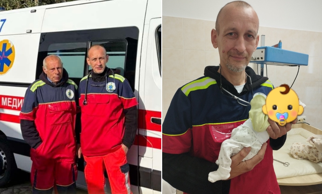 25-річна жінка народила дівчинку по дорозі до пологового