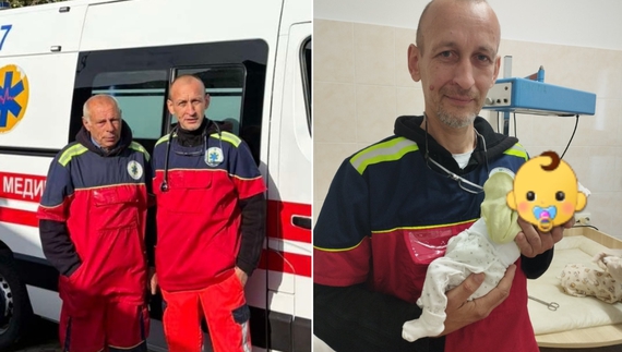 25-річна жінка народила дівчинку по дорозі до пологового
