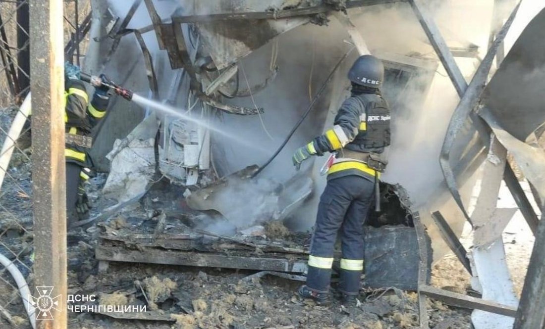 Вибухи у 8-ми громадах Чернігівщини: за добу росіяни атакували прикордоння, енергетику