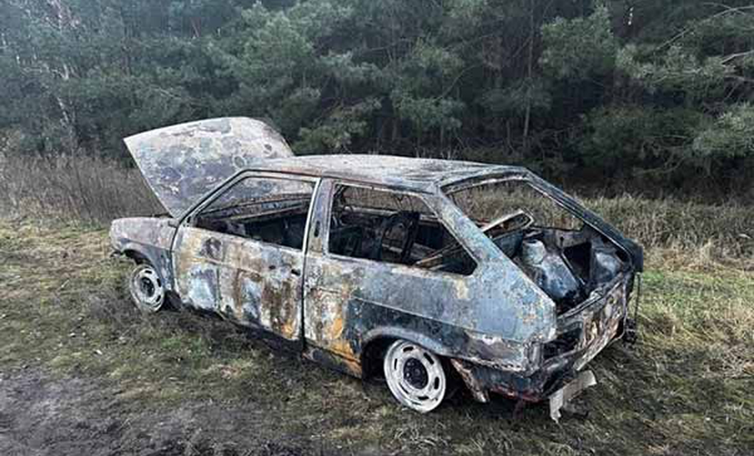 У Чернігові через несправність електричної системи згоріла «вісімка»