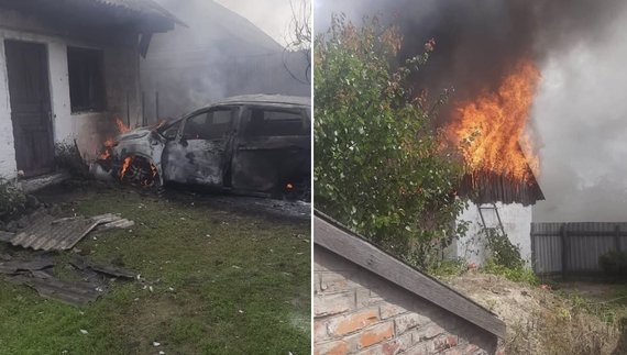 Росіяни били по прикордонних громадах: цілили в авто та будинок культури
