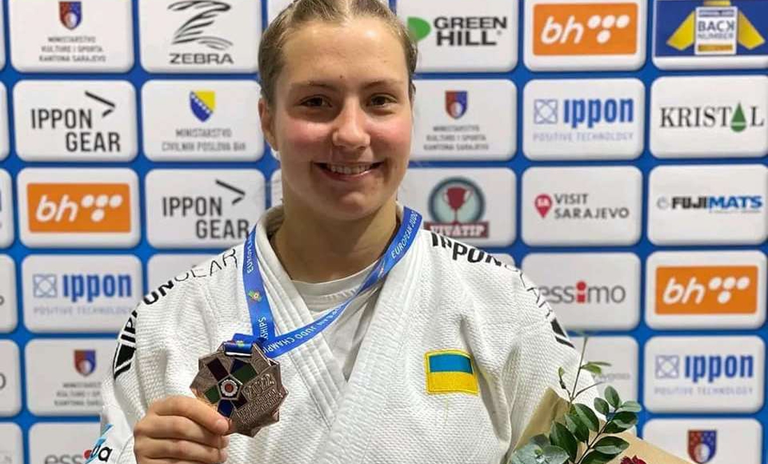 Ніжинська дзюдоїстка завоювала бронзу молодіжного чемпіонату Європи