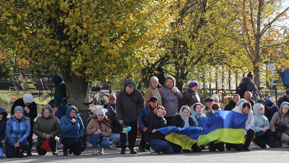 Прощання із Сергієм Ремісником у Сновській громаді. 2 листопада 2024 року