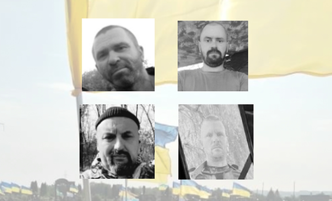 На Чернігівщині поховали загиблих бійців: жалобні заходи у чотирьох громадах