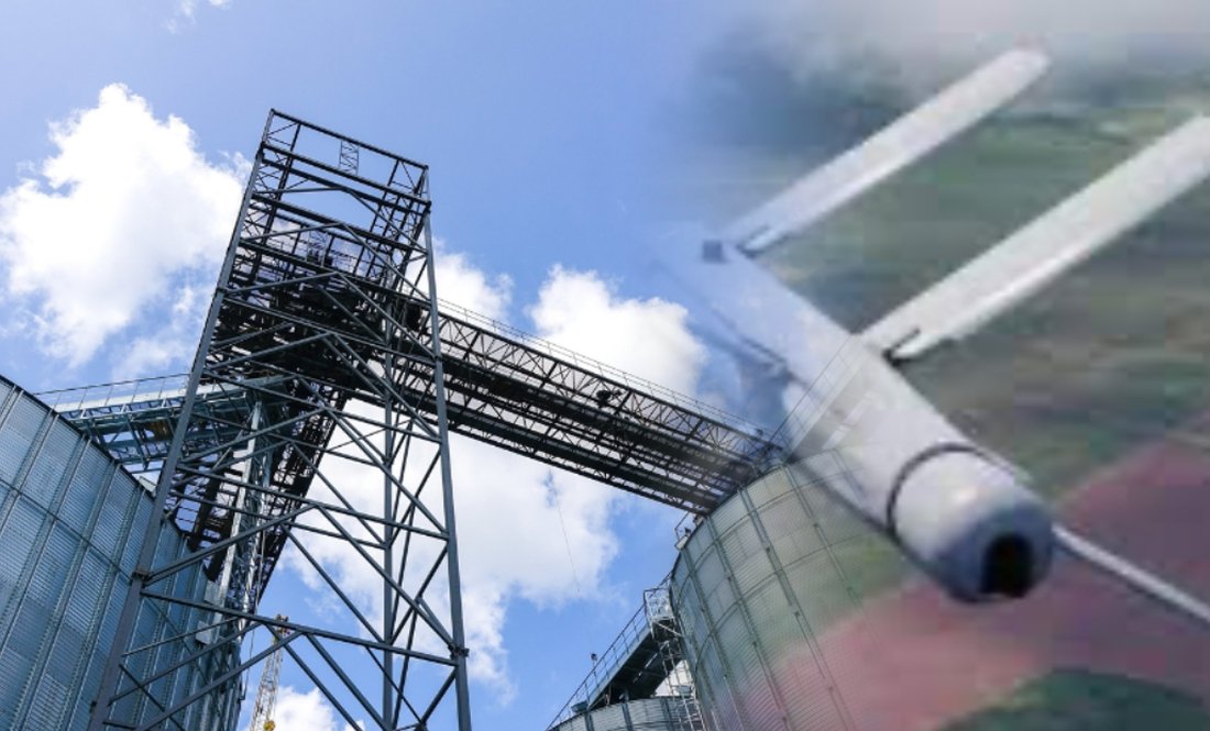 На Чернігівщині дрони два дні поспіль атакували елеватор агрокомпанії