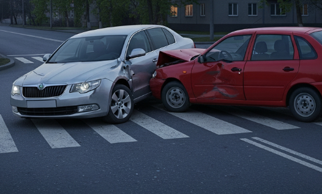 Не поділили перехрестя: дві ДТП з травмованими за добу на Чернігівщині