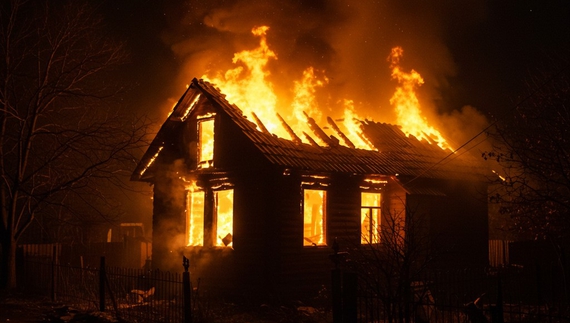 На Чернігівщині за добу сталися дві пожежі в житлових будинках