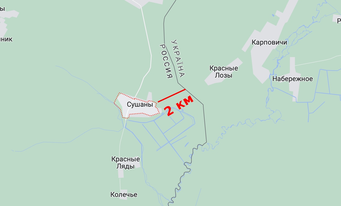 Троє російських військових поранені в 2 кілометрах від чернігівського кордону