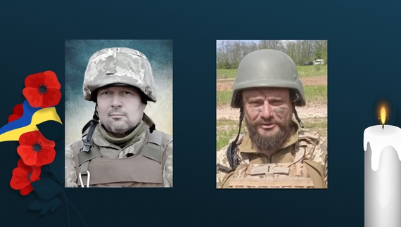 Валерій Горянський та Микола Ященко, загиблій бійці ЗСУ
