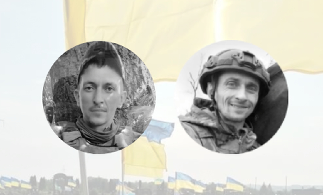 Прощались із бійцями: у Чернігові поховали двох загиблих на війні