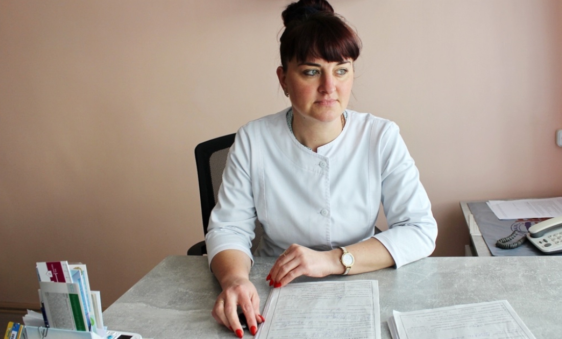 Тетяна Батюк, завідувачка відділення неврології та реабілітації Корюківської ЦРЛ