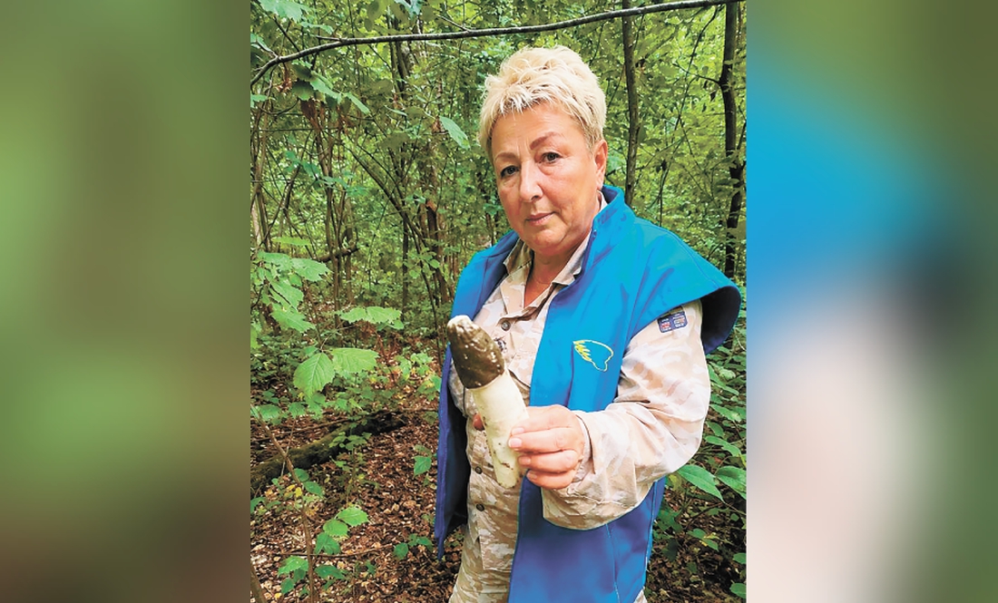 Світлана Жукова знайшла веселку. Фото з сімейного архіву